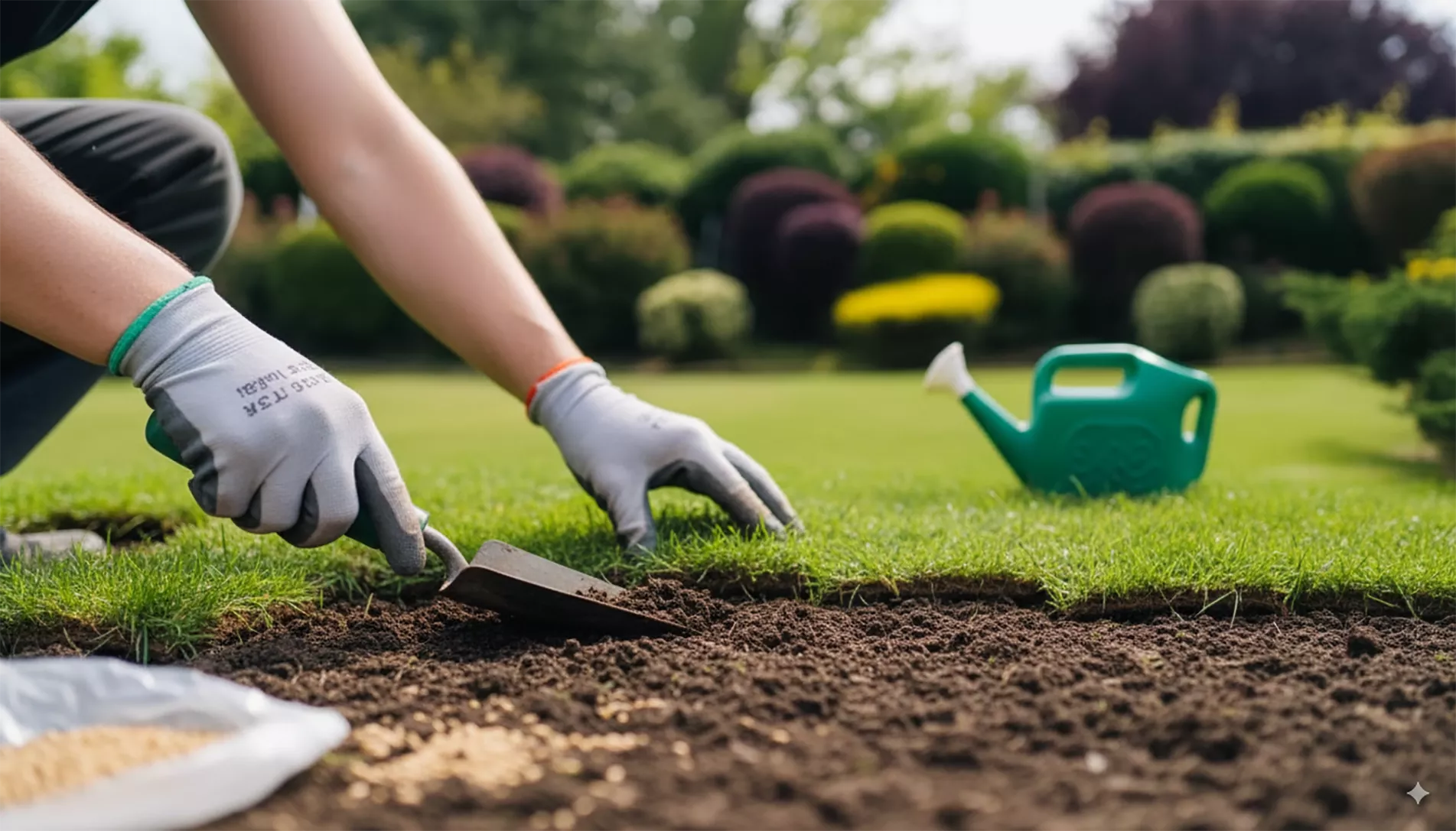 Servicio de siembra de césped y colocación de tepe en A Coruña